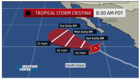 Tropical Storm Cristina