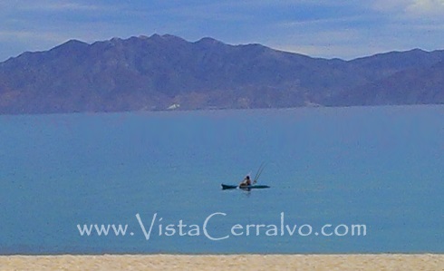 Kayak Fishing Las Arenas Baja Mexico